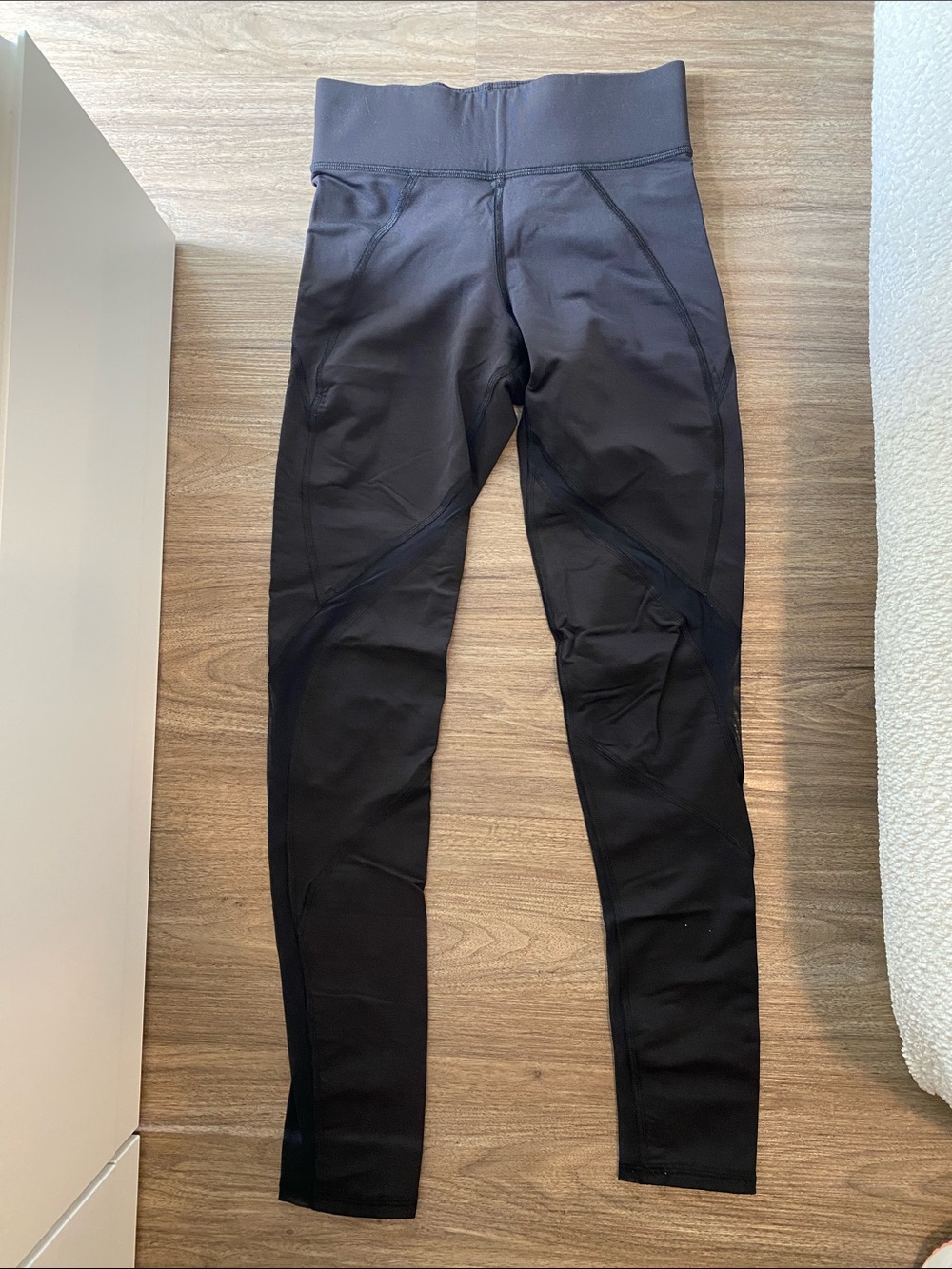 MICHI Black Girls' High-Waist Performance Leggings
